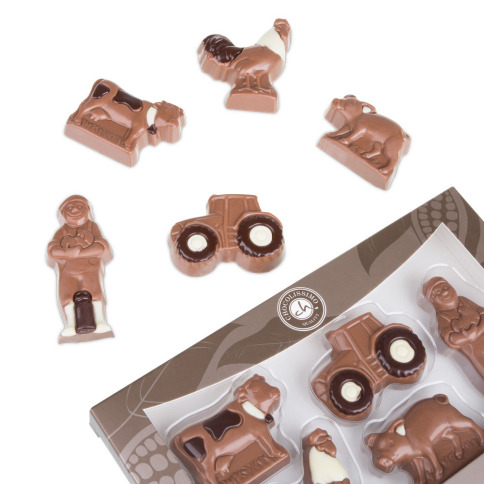 Figurine din ciocolata belgiana