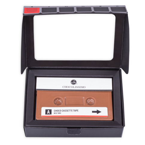 Caseta audio din ciocolata