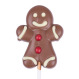Acadea din ciocolata Lollipop Omul de turta dulce