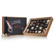 Cutie cu praline din ciocolata Chocolicious Love