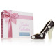 Ciocolata in forma de pantof Chocolate HighHeels Black