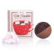 Chocolate bomb with marshmallows