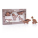 Chocolate dinosaurs set