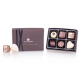 Cutie cu praline din ciocolata Sixtet