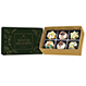 Cutie cu praline din ciocolata Winter Delights Gold 6 