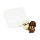 Cutie cu praline din ciocolata Just White