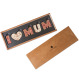 Litere din ciocolata belgiana I LOVE MUM - Milk