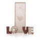 Litere din ciocolata belgiana Love Letters - Milk