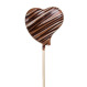 Acadea din ciocolata belgiana Milk Heart 