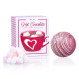 Ruby ball with marshmallows