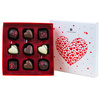 Cutie cu praline din ciocolata Love Chocolates Hearts