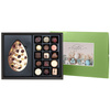 Cutie cu praline din ciocolata Postcard Maxi Green Easter