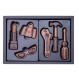 CHOCOLATE TOOL AND BEAUTY SET