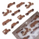 Set cadou Chocolate Cars