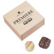 Cutie cu praline din ciocolata Premiere Mini Quadro