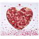 Tableta din ciocolata ChocoHeart White
