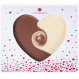 Tableta din ciocolata ChocolateHeart Duet