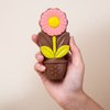 Ciocolata in forma de margareta Daisy Pink