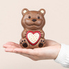 Ciocolata in forma de ursulet Teddy Bear - Valentine’s Day