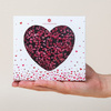 Tableta din ciocolata ChocoHeart Dark