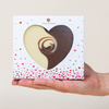 Tableta din ciocolata ChocolateHeart Duet