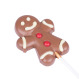 Acadea din ciocolata Lollipop Omul de turta dulce