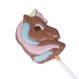 Acadea din ciocolata belgiana Unicorn