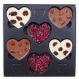 Ciocolata in forma de inima Chocolate Hearts