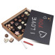 Cutie cu praline din ciocolata Chocolicious Love
