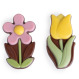 Ciocolata in forma de flori Milk Little Flowers