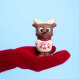 Ciocolata in forma de ren Reindeer Solo White