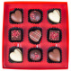 Cutie cu praline din ciocolata Love Chocolates Hearts