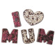 Litere din ciocolata belgiana I LOVE MUM - Dark