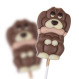 Acadea din ciocolata belgiana Lollipop Dog