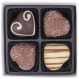 Cutie cu praline din ciocolata Pastel Quadro