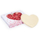Tableta din ciocolata ChocoHeart White