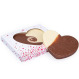 Tableta din ciocolata ChocolateHeart Duet
