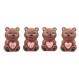 Ciocolata in forma de ursulet Teddy Bear - Valentine’s Day