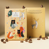 Calendar advent cu figurine din ciocolata pentru copii
