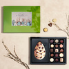 Cutie cu praline din ciocolata Postcard Maxi Green Easter