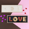 Litere din ciocolata belgiana Love Letters - Milk