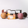 Set de 3 bombe de ciocolată caldă cu marshmallow
