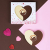 Tableta din ciocolata ChocolateHeart Duet