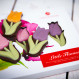 Ciocolata in forma de lalele ChocoBouquette - 3 Tulips DARK