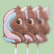 Acadea din ciocolata belgiana Unicorn