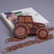 Ciocolata in forma de Tractor