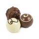 Cutie cu praline din ciocolata Just White