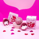 Ruby ball with marshmallows