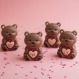 Ciocolata in forma de ursulet Teddy Bear - Valentine’s Day