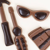 CHOCOLATE TOOL AND BEAUTY SET